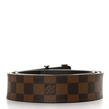 Louis Vuitton Damier Ebene 40mm LV Initiales Belt 120 48 2 of 8