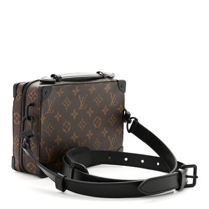 Louis Vuitton Monogram Macassar Handle Soft Trunk Black 3 of 10
