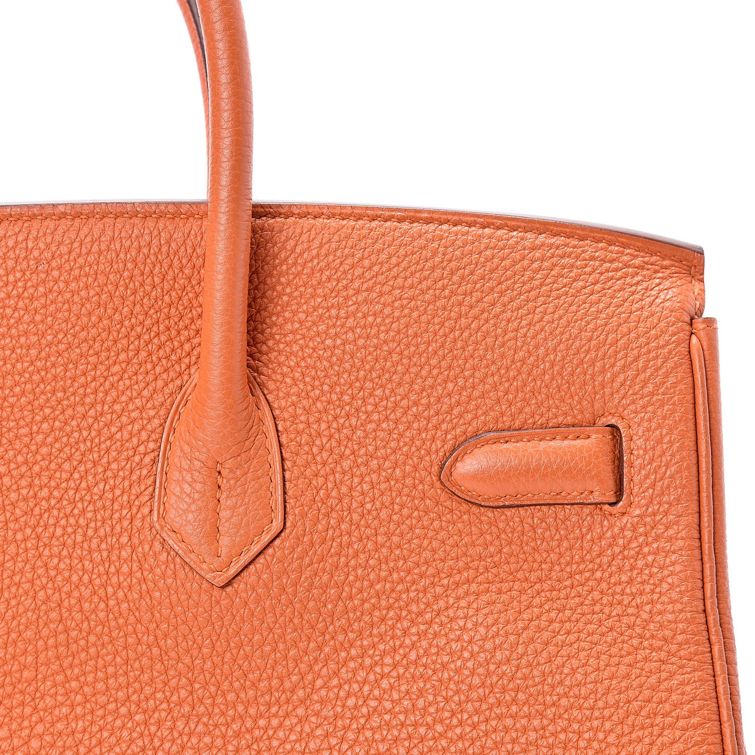 Hermes Togo Birkin 35 Orange 7 of 36