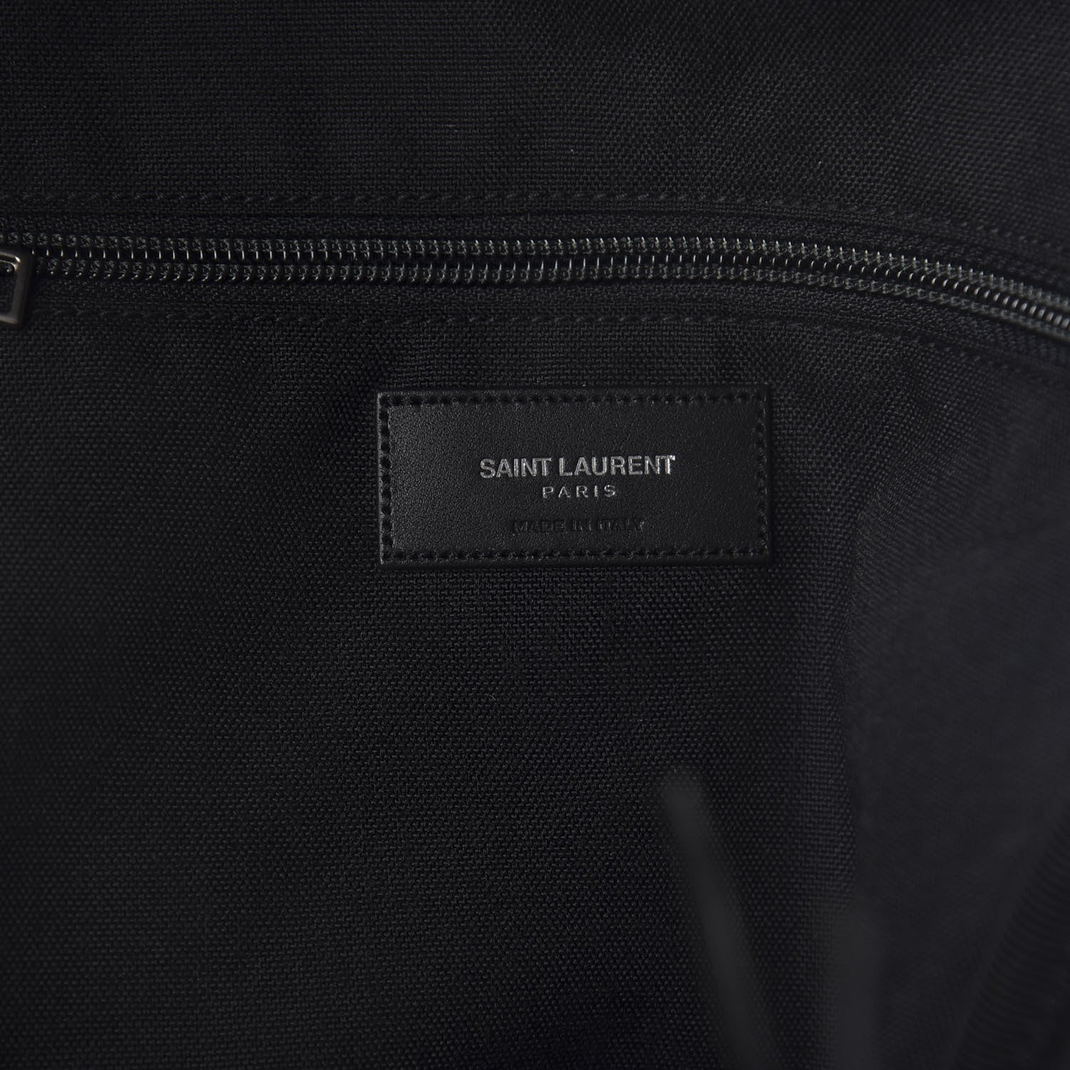 Saint Laurent Metallic Buffalo Star Hunting Backpack Silver Black 7 of 11