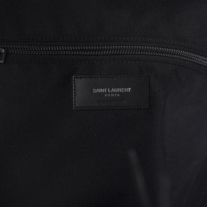 Saint Laurent Metallic Buffalo Star Hunting Backpack Silver Black 7 of 11