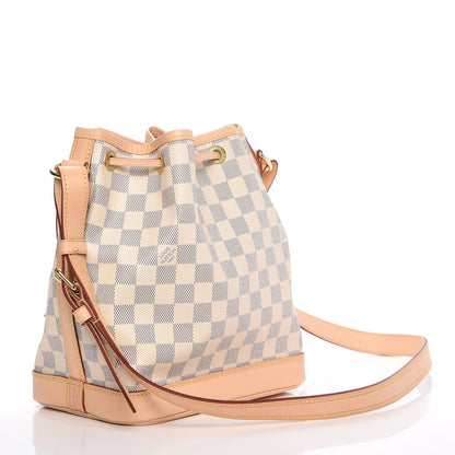Louis Vuitton Damier Azur Noe BB 3 of 10