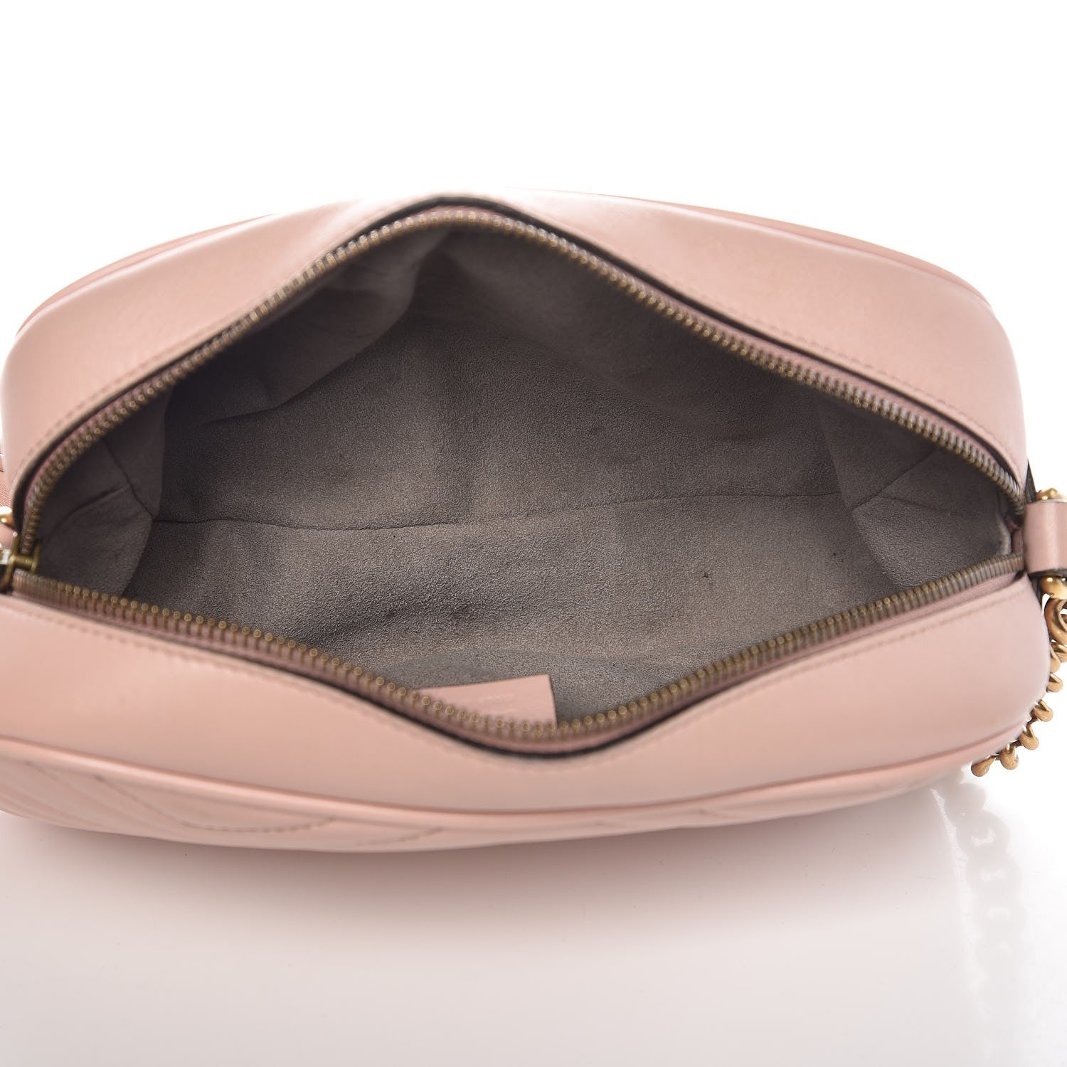 Gucci Calfskin Matelasse Small GG Marmont Chain Shoulder Bag Perfect Pink 5 of 15