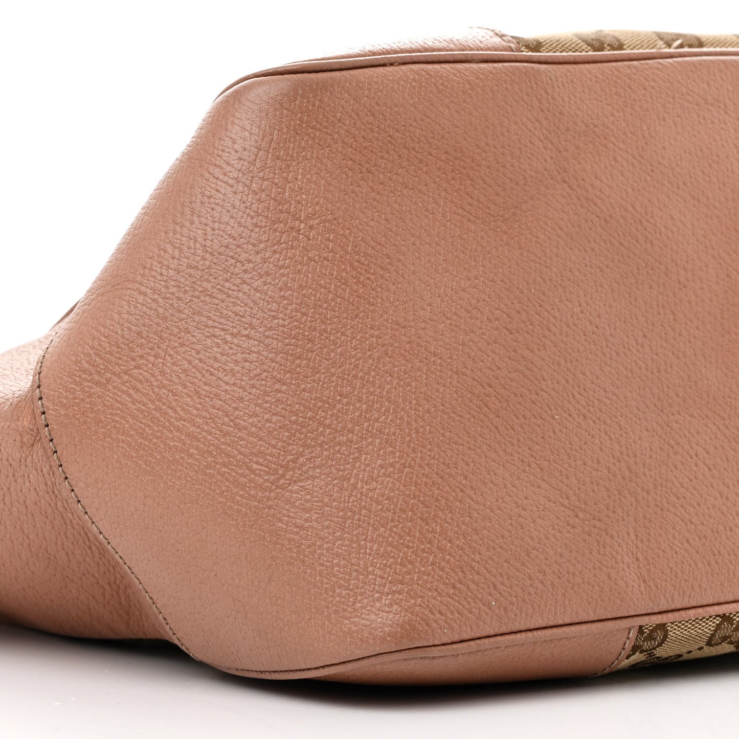 Monogram Medium Bree Zippered Tote Beige Dark Cipria