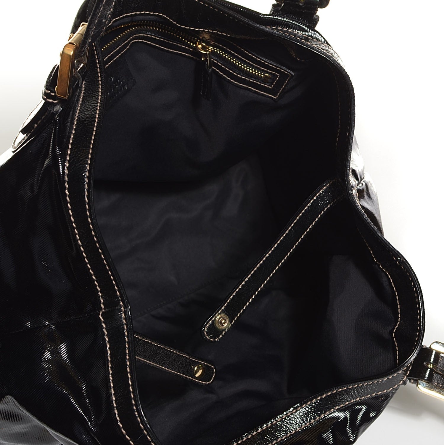 Gucci Dialux Medium Britt Tote Black 5 of 9