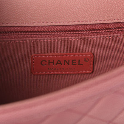 Chanel Caviar Quilted Small Sunset On The Sea Flap Coral 8 of 10