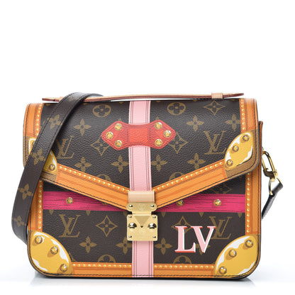 Louis Vuitton Monogram Summer Trunks Pochette Metis 1 of 7