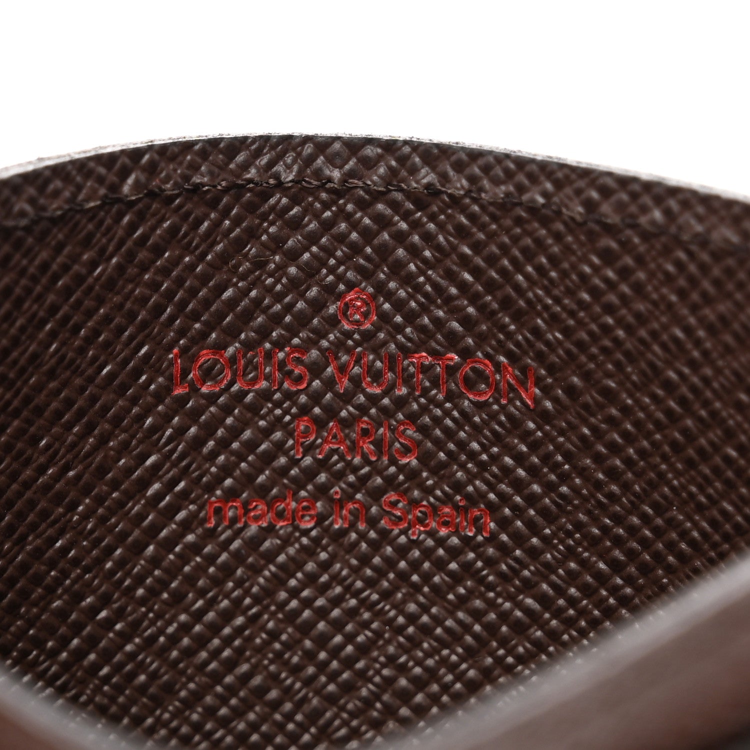 Louis Vuitton Damier Ebene Card Holder 6 of 6