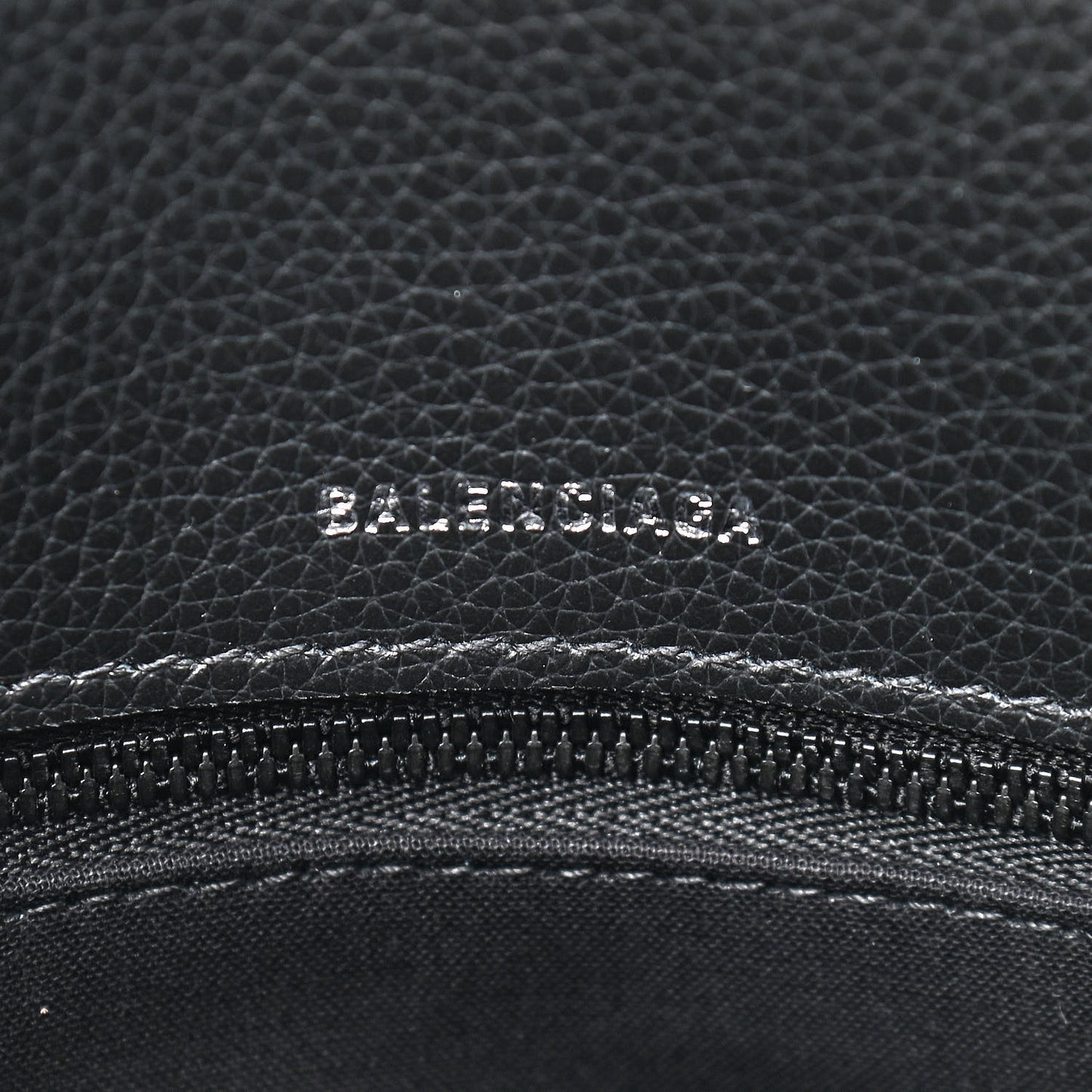 Supple Calfskin Rivet Small Ville Top Handle Bag Black