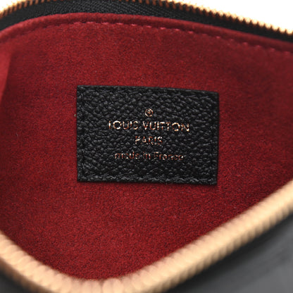 Louis Vuitton Empreinte Monogram Giant Multi Pochette Accessories Mini Pochette Black Beige 6 of 9