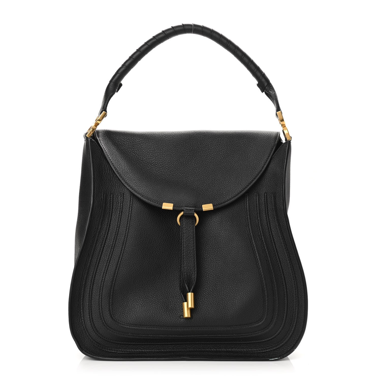 Chloe Calfskin Marcie Hobo Black 1 of 10