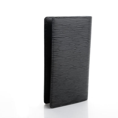 Louis Vuitton Epi Checkbook Cover Black 3 of 7