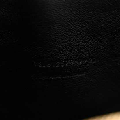 Saint Laurent Grain De Poudre Matelasse Monogram Mini Lou Camera Bag Dark Natural 7 of 12