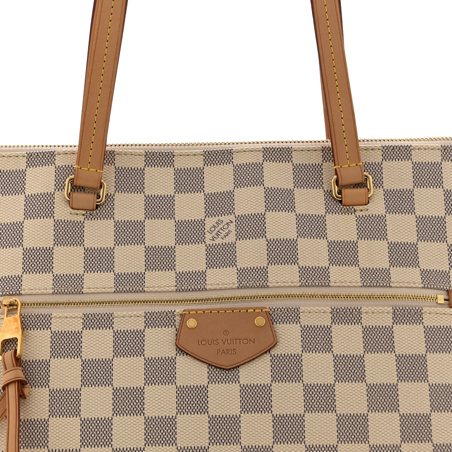 Louis Vuitton Damier Azur Iena MM 8 of 10