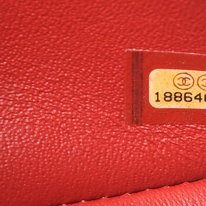 Chanel Caviar Quilted Mini Rectangular Flap Red 7 of 10
