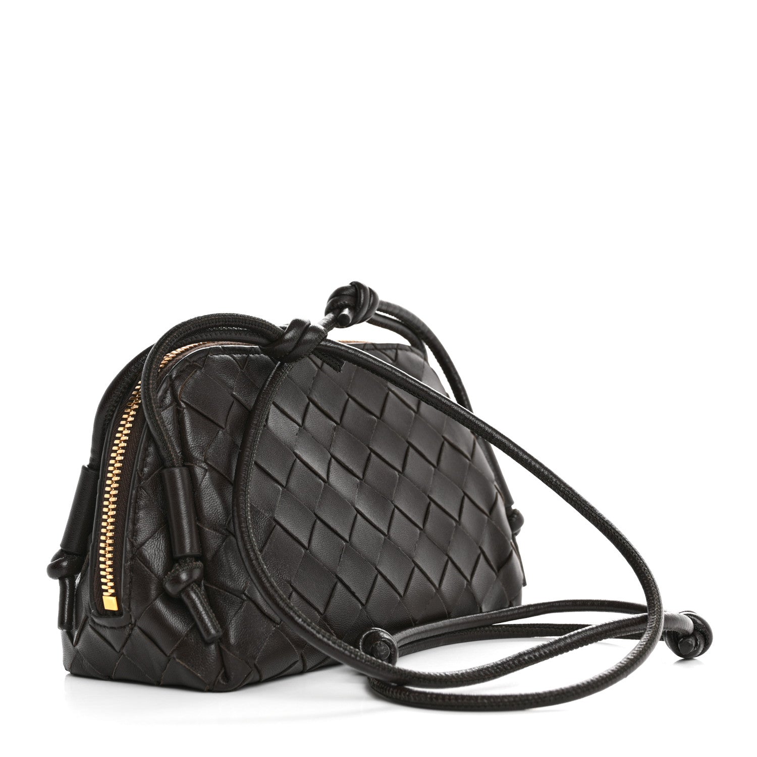 Bottega Veneta Nappa Intrecciato Mini Loop Camera Bag Fondant 3 of 11