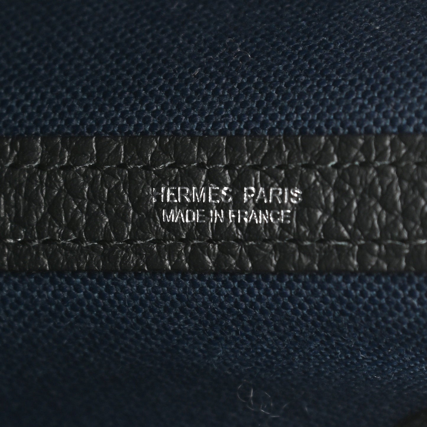 Toile Negonda Garden Party Tote 36 MM Bleu Marine Black