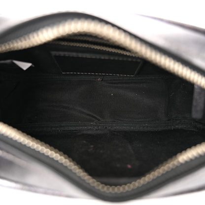 Marc Jacobs Calfskin Metallic Snapshot Camera Bag Grey 5 of 11