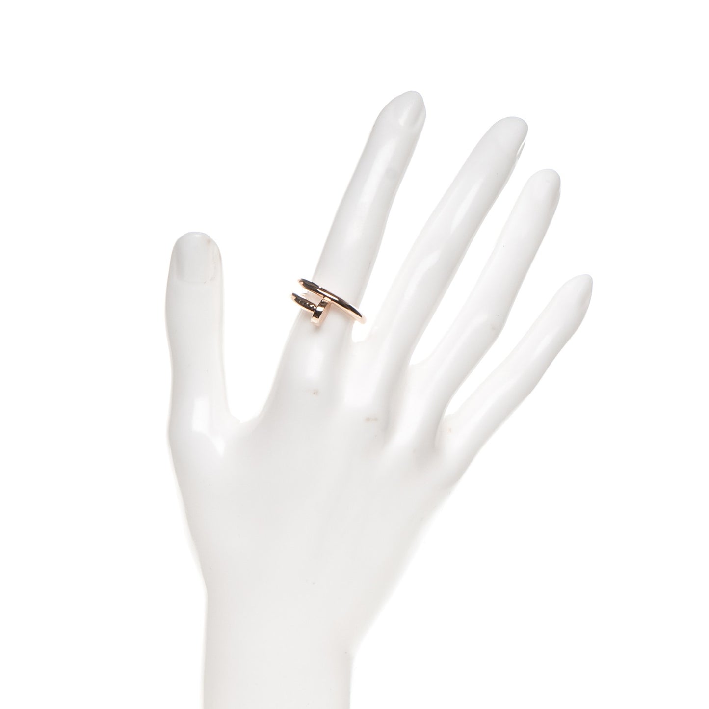 18K Pink Gold Juste Un Clou Ring 52 6