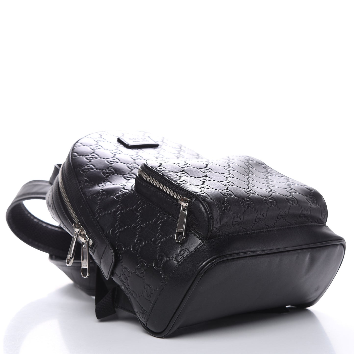Guccissima Signature Small Day Backpack Black