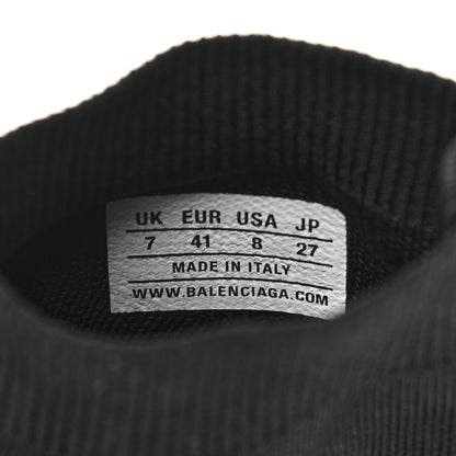 Balenciaga Neoprene Knit Mens Speed Clear Sole Sneakers 41 Black Yellow Fluo 8 of 8
