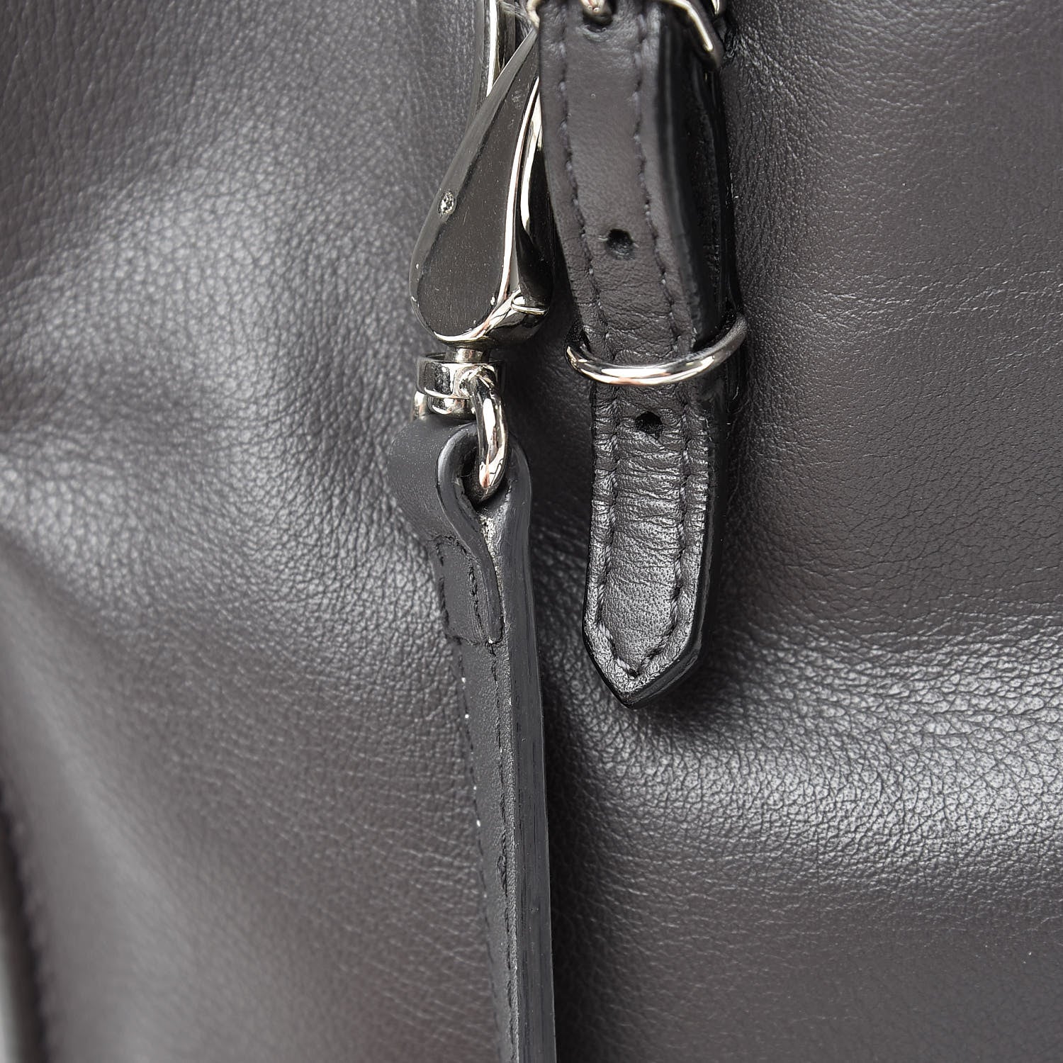 Balenciaga Veau Papier A6 Zip Around Tote Gris Fossile 14 of 14