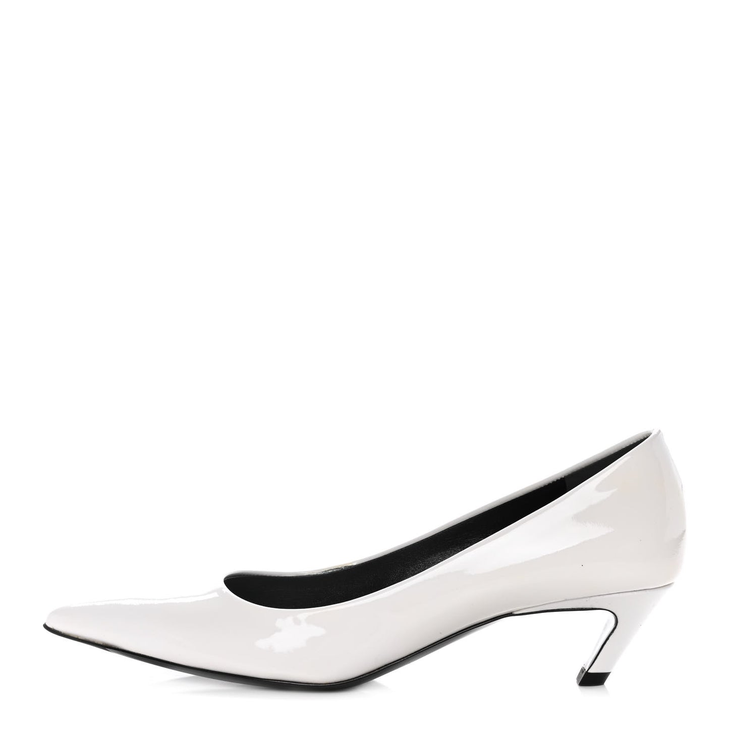 Patent Pointy Toe Pumps 38.5 White