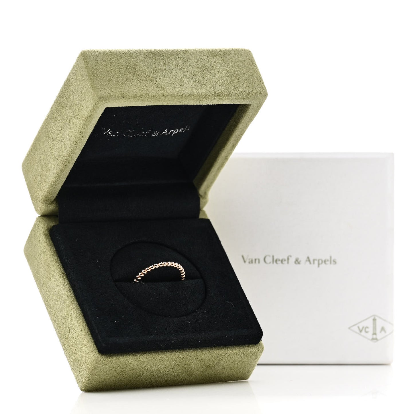 18K Rose Gold Small Perlee Ring 53 6.25