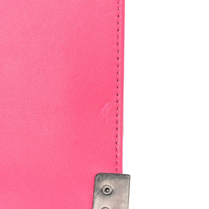 Chanel Lambskin Quilted New Medium Boy Flap Pink 15 of 16