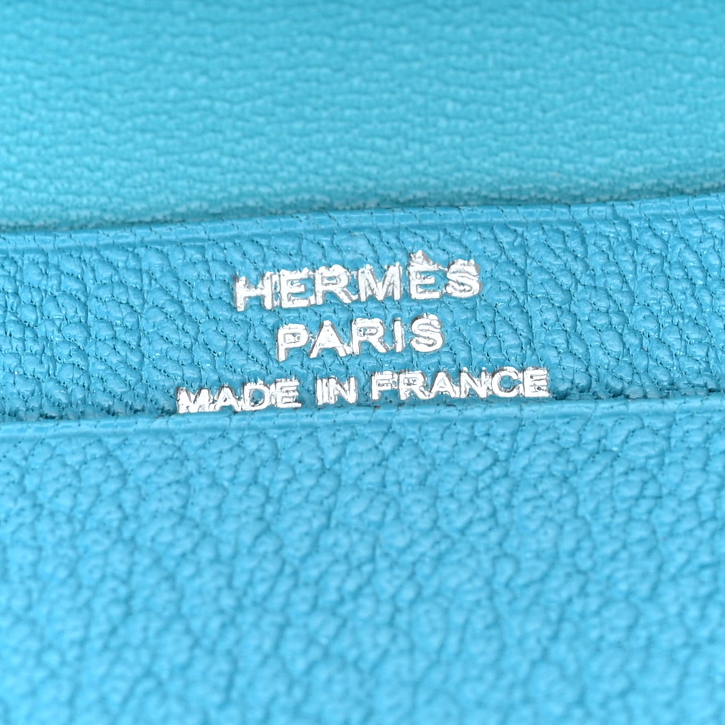 Chevre Mysore Mini Bearn Wallet Bleu Azteque