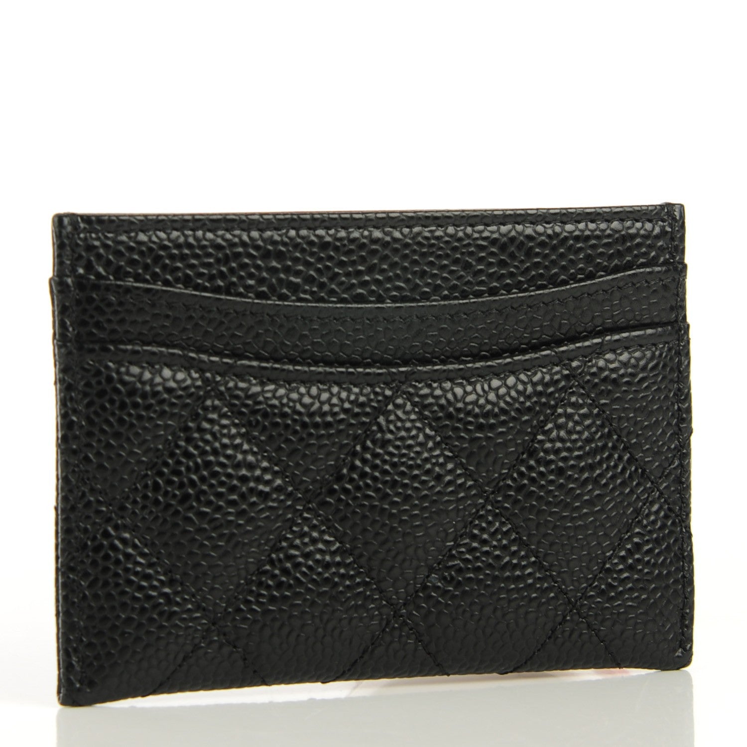 Chanel Caviar Quilted Card Holder Black 3 of 8