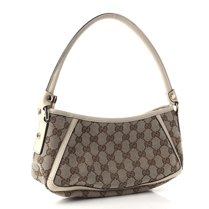 Gucci Monogram D Ring Abbey Pochette Off White 3 of 9