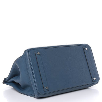 Hermes Fjord Birkin 40 Bleu Tempete 5 of 39