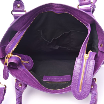 Balenciaga Agneau Giant 12 Gold Hardware Town Ultraviolet 5 of 10
