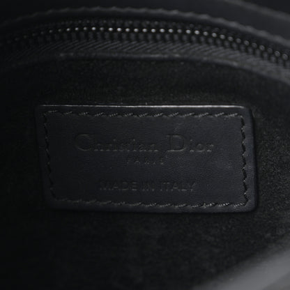 Christian Dior Ultra Matte Calfskin Cannage Mini Lady Dior Black 6 of 10