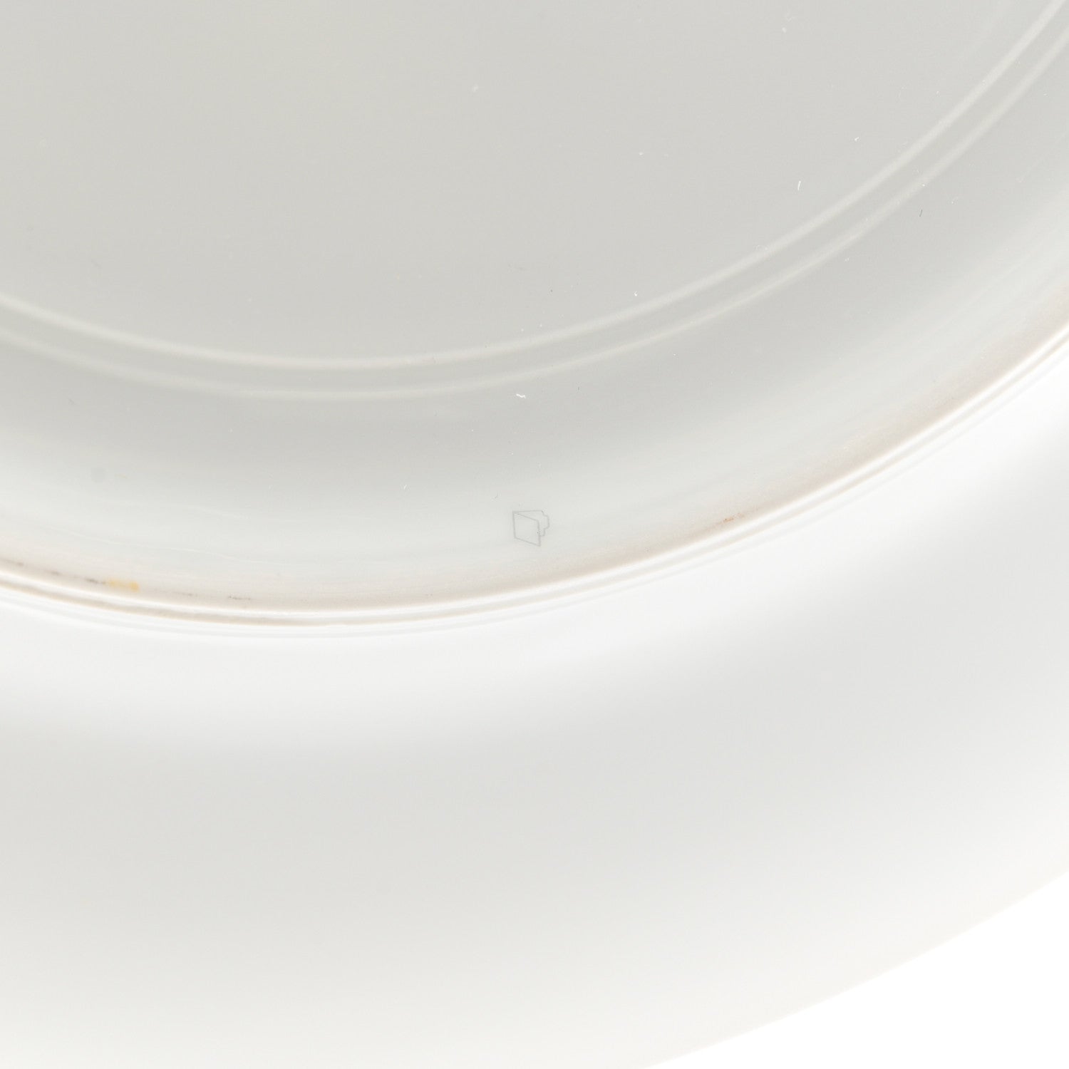 Hermes Porcelain Mosaique Au 24 Platine Presentation Plate Set of 2 Gold 6 of 6