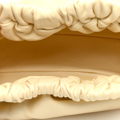 Mansur Gavriel MANSUR GAVRIEL Lambskin Mini Cloud Clutch Pearl 5 of 8