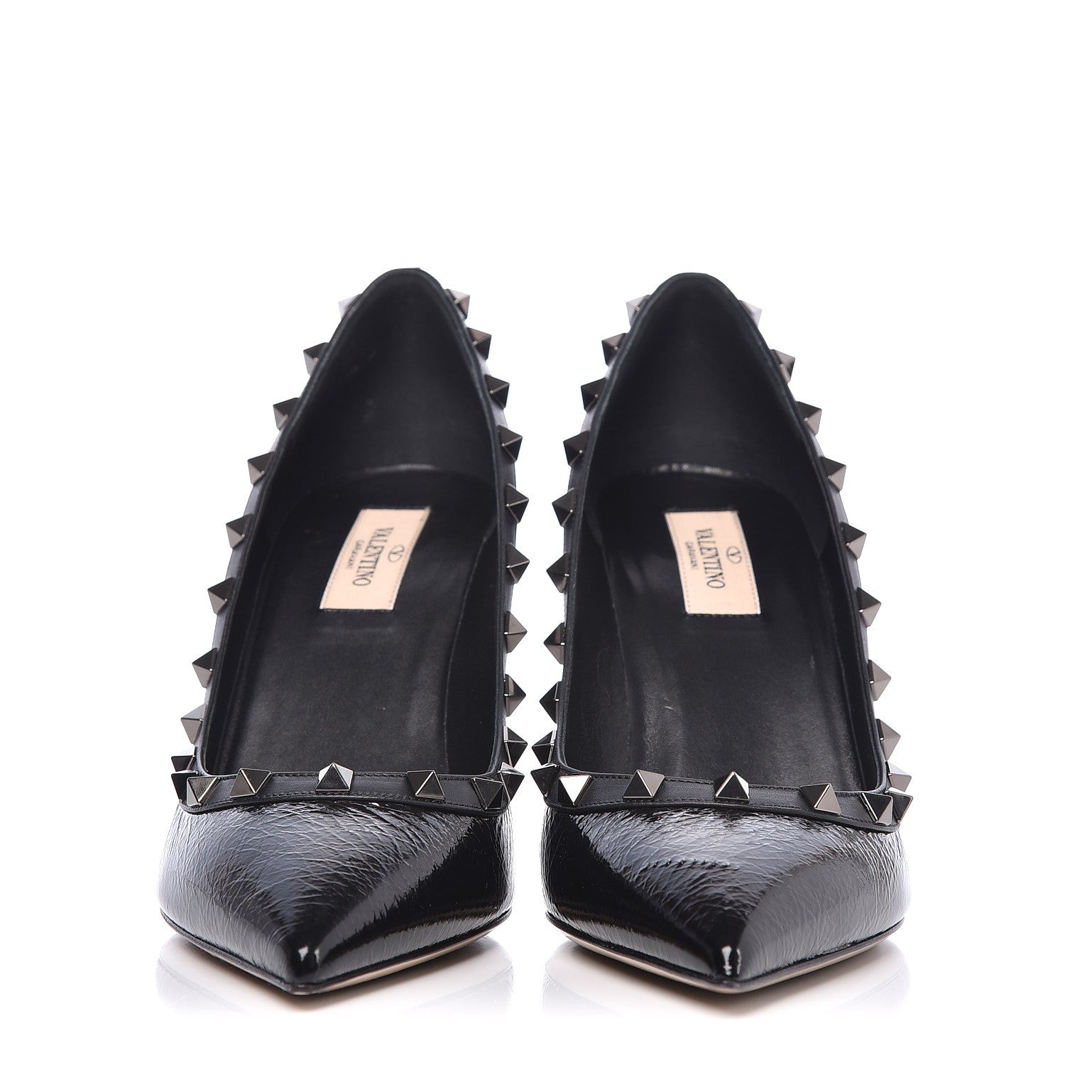 Valentino Garavani Patent Rockstud 85mm Pumps 40 Black 2 of 10
