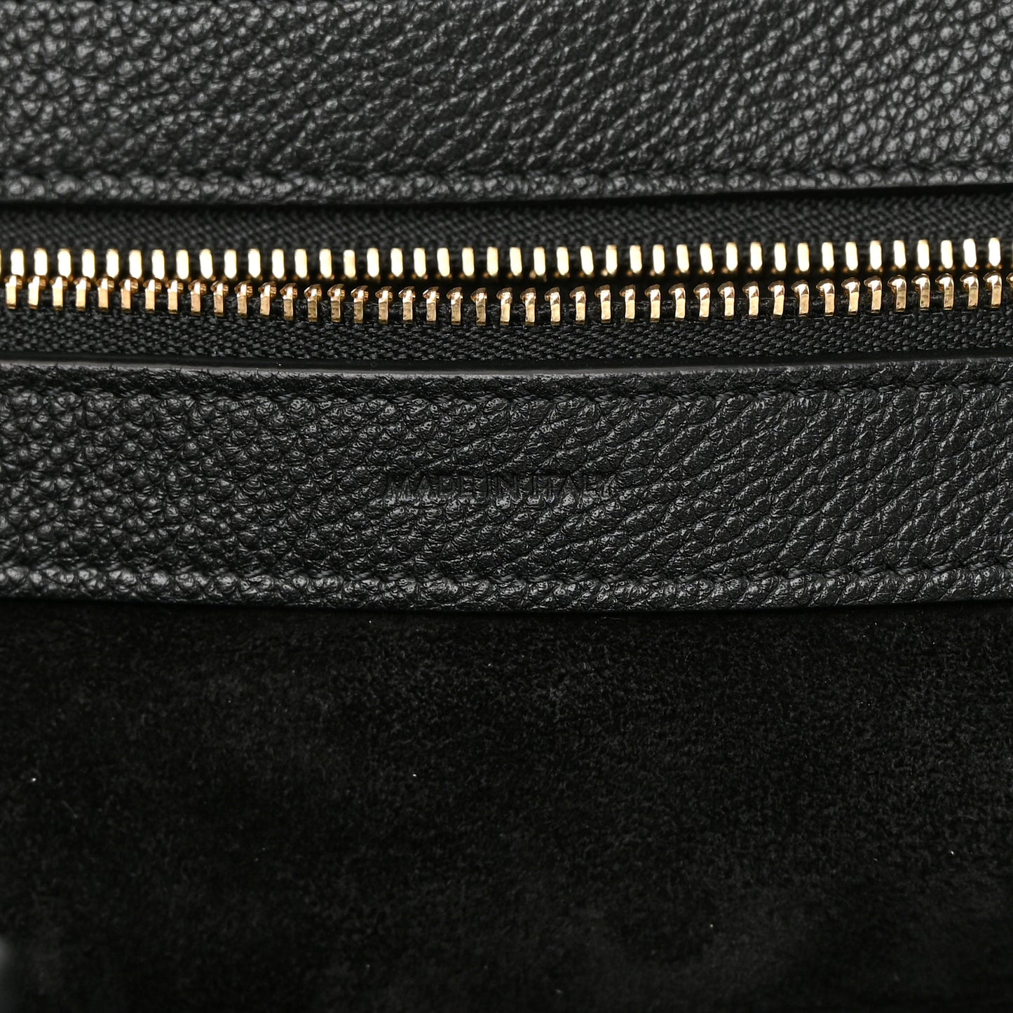 Soft Grained Calfskin Medium Belt Cabas Phantom Black
