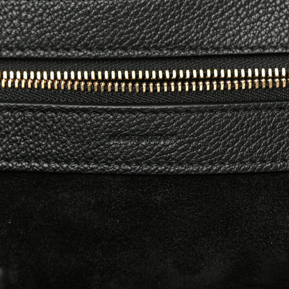 Celine Soft Grained Calfskin Medium Belt Cabas Phantom Black 7 of 11