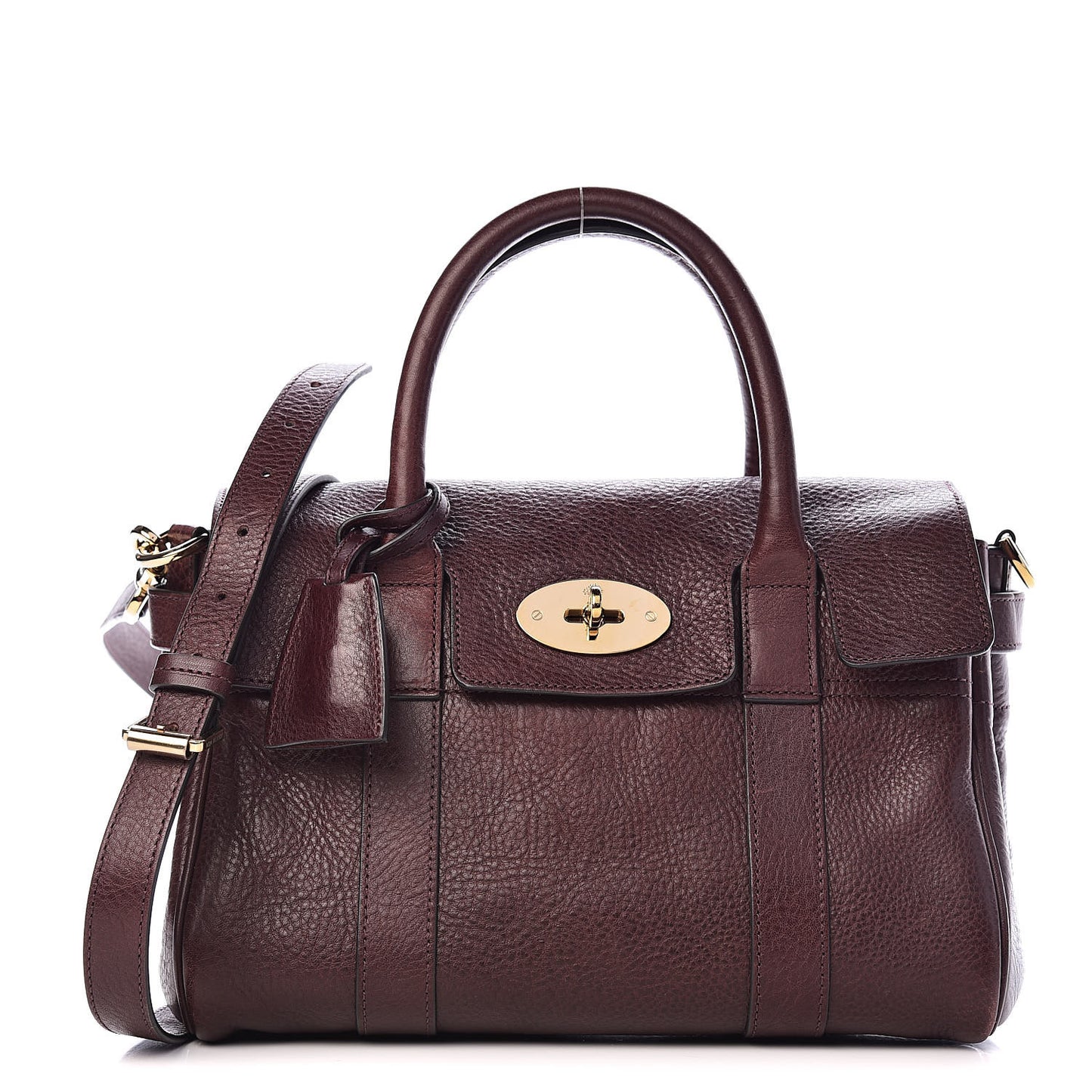 Vegetable Tanned Calfskin Small Bayswater Oxblood