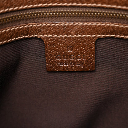Gucci Monogram Web Studded Pelham Shoulder Bag Dark Brown 6 of 12