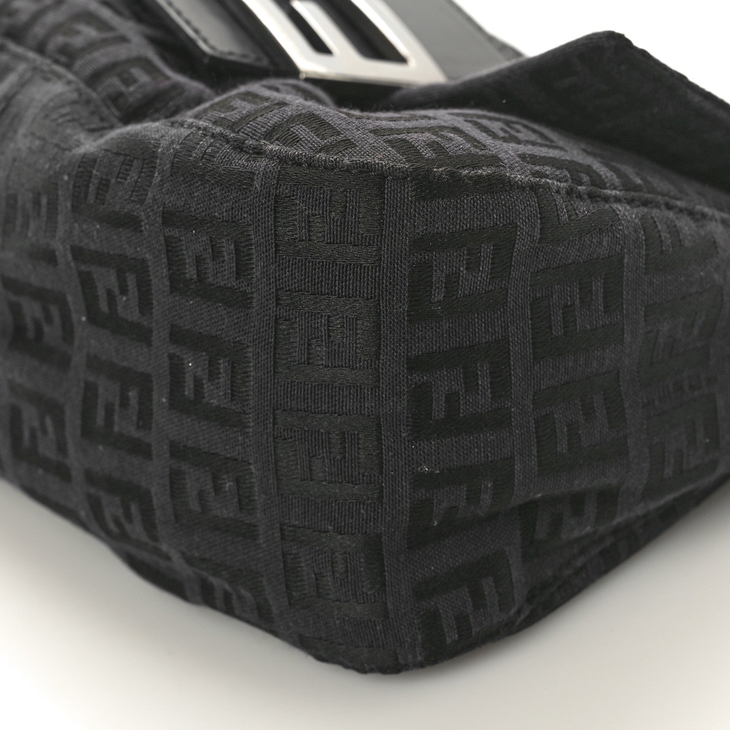 Fendi Zucchino Mini Mama Baguette Black 9 of 11
