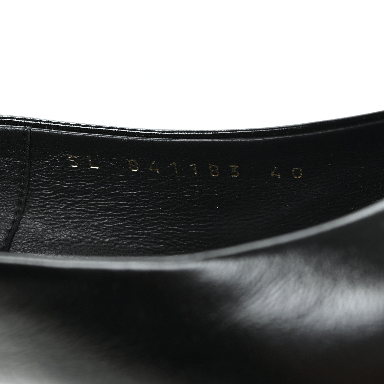 Saint Laurent Lambskin Anne-Marie 75 Slingback Pumps 40  40 Black 9 of 9