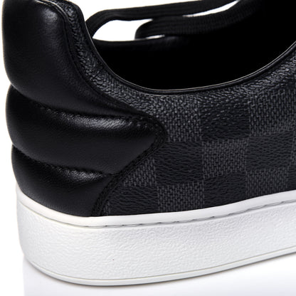 Louis Vuitton Calfskin Damier Graphite Frontrow Sneakers 8 12 of 13