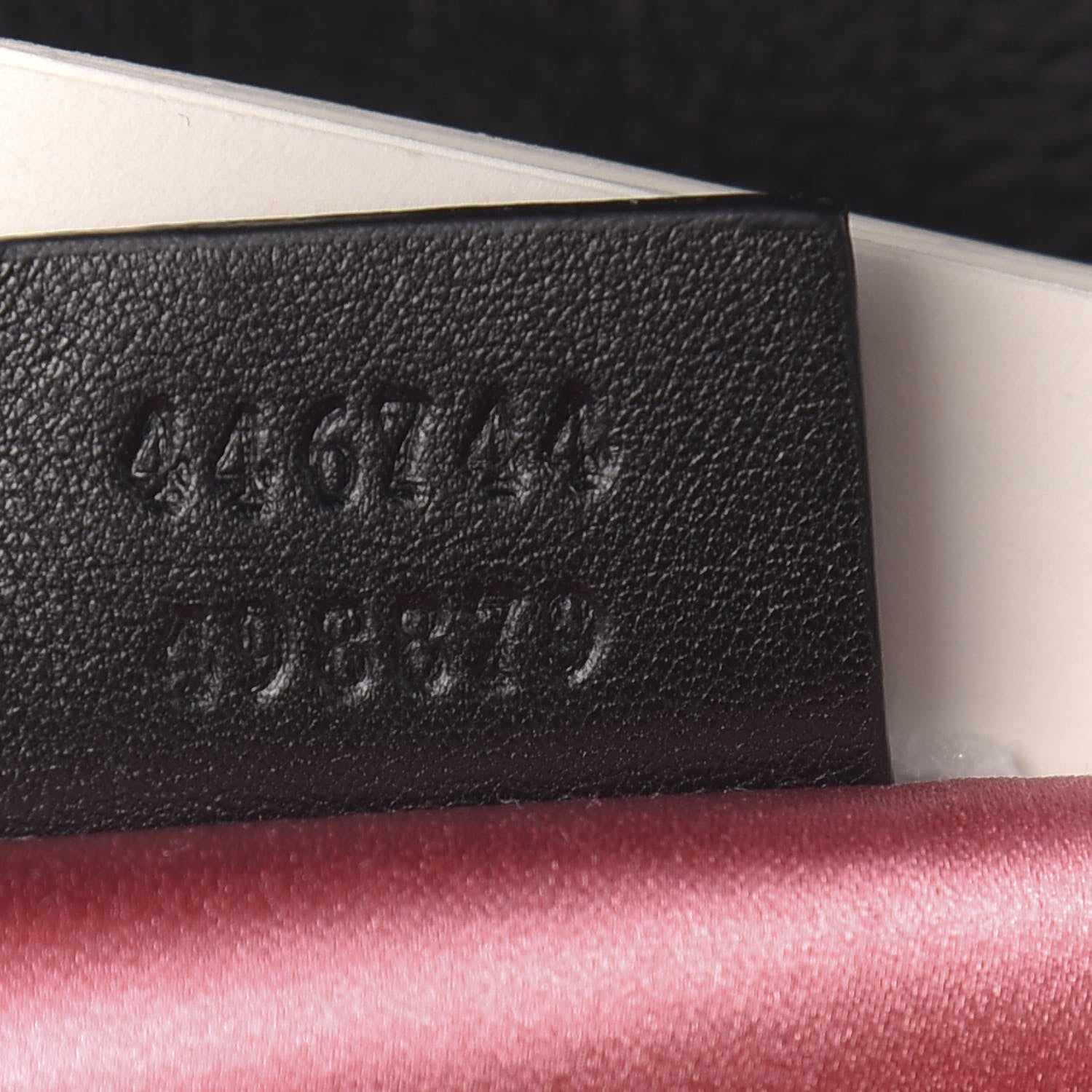 Gucci Velvet Matelasse Mini GG Marmont Shoulder Bag Black 7 of 10