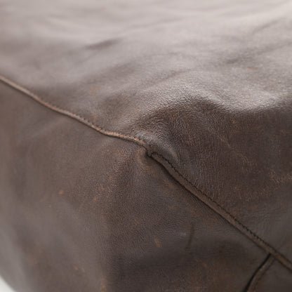Celine Lambskin Vertical Cabas Brown 9 of 19