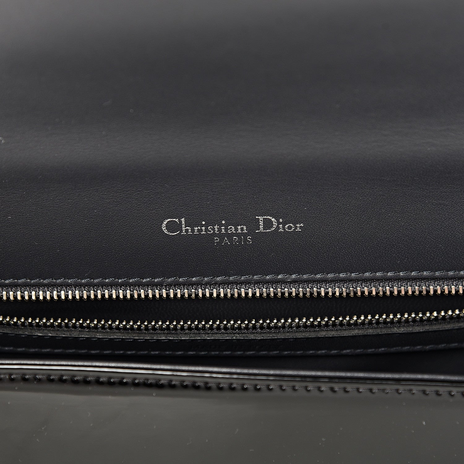 Christian Dior Patent Micro-Cannage Medium Diorama Flap Bag Black 5 of 13