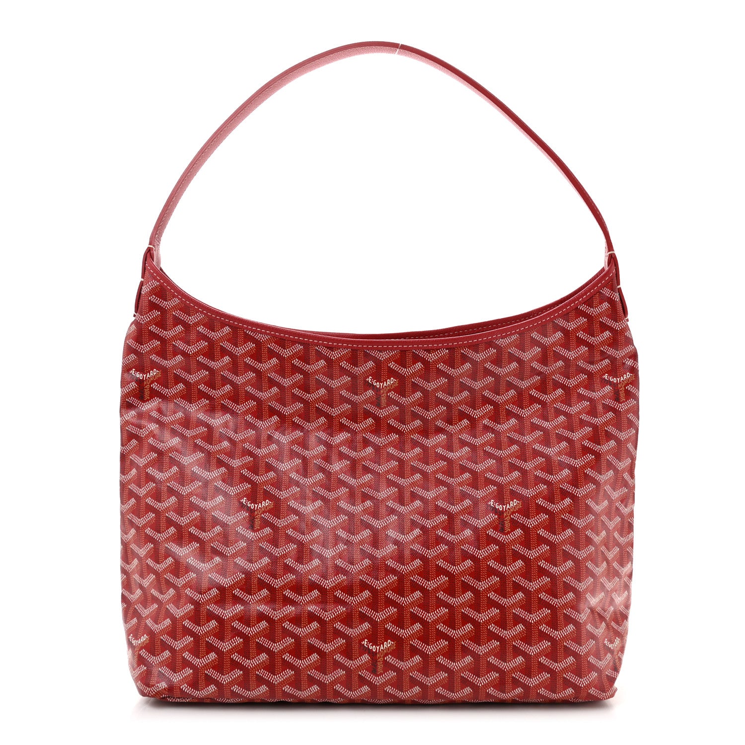 Goyard Goyardine Boheme Hobo Red 1 of 11