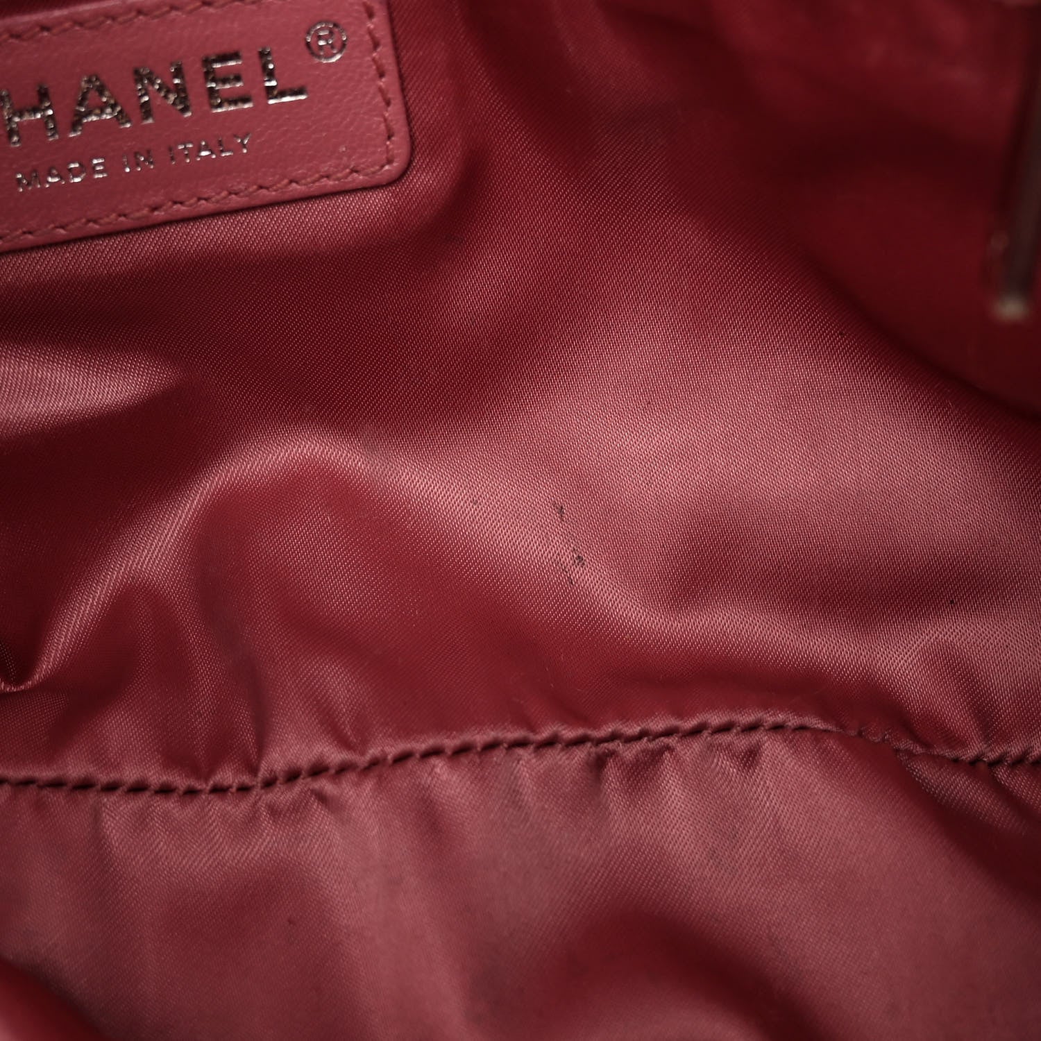 Chanel Lurex Knit Medium Pluto Glitter Flap Pink 15 of 16